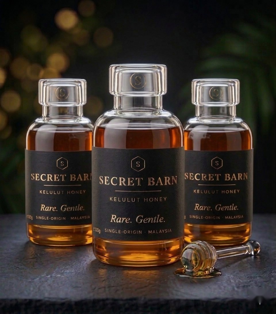 The Gift Set — trio of Kelulut honey jars